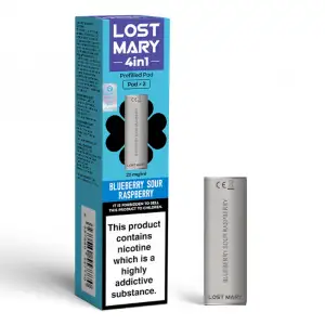 Lost Mary 4 in 1 Prefilled Pods | Blueberry Sour Raspberry