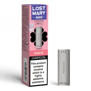 Lost Mary 4 in 1 Prefilled Pods | Peach Ice