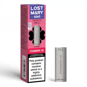 Lost Mary 4 in 1 Prefilled Pods | Strawberry Ice