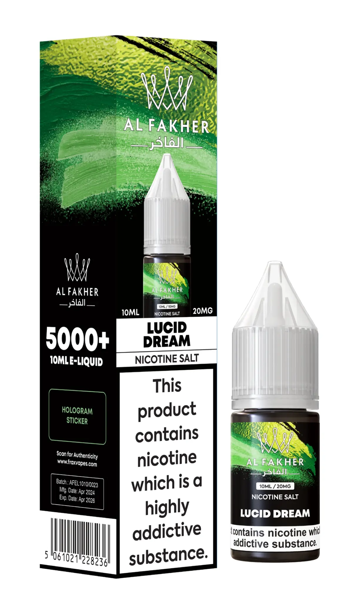 Lucid Dream Nic Salt E-Liquid by Al Fakher 10ml