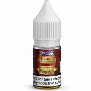 Blueberry Sour Raspberry Nic Salt E-Liquid by Kingston Luxe Edition 10ml