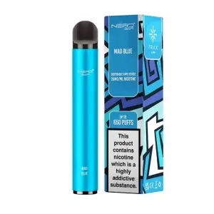 Nerd Bar Disposable Pen - Mad Blue - 20mg (650 Puff)