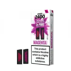 Angel 2400 Prefilled Vape Pods by Vapes Bar - Magneta Edition