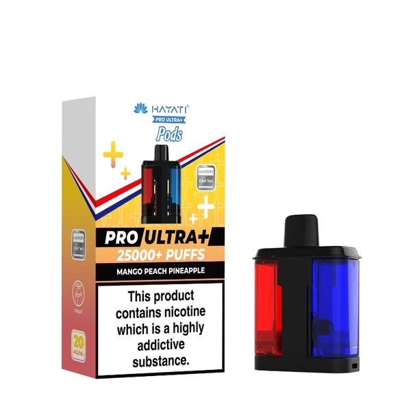 Hayati Pro Ultra Plus Pods Mango Peach Pineapple