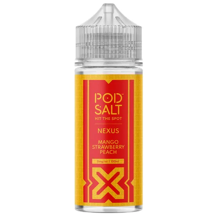  Pod Salt Nexus - Mango Strawberry Peach - 100ml 