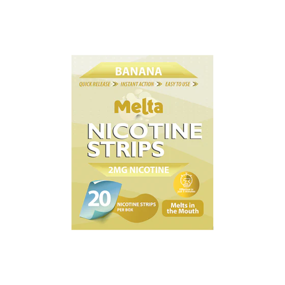  Melta Banana Nicotine Strips 2mg 