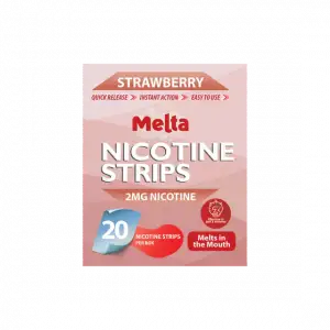 Melta Strawberry Nicotine Strips 2mg