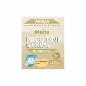 Melta Vanilla Nicotine Strips 2mg