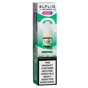 Very Menthol Nic Salt E-Liquid by Elf Bar Elfliq Salts 10ml