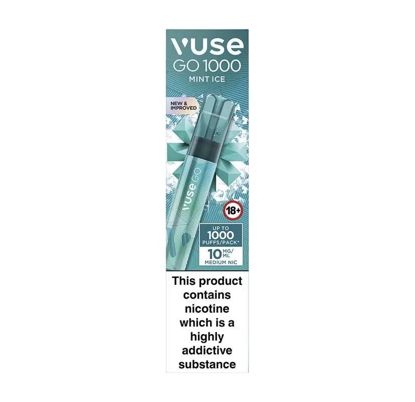  Vuse Go 1000 Disposable Vape 10mg 