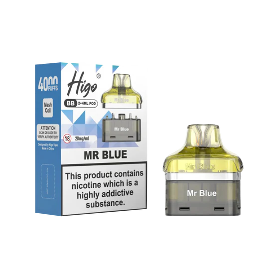 Mr Blue Higo BB 4000 Prefilled Pod