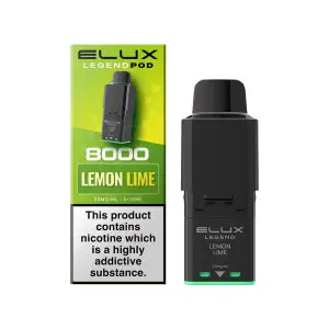 Lemon Lime Elux Legend 8000 Prefilled Pod