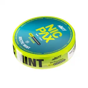 Artic Mint Nicotine Pouches by Nasty Nic Pax