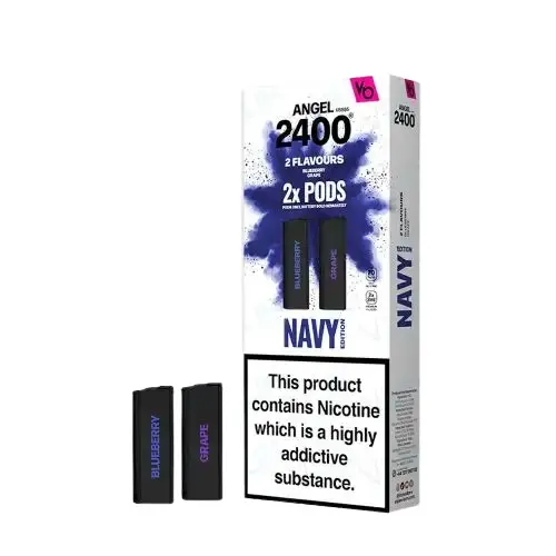 Angel 2400 Prefilled Vape Pods by Vapes Bar - Navy Edition