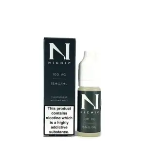 Nic Nic Nicotine Shots - 15mg/ml - 100% VG