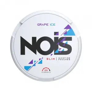 Grape Ice Nicotine Pouches White Edition by Nois