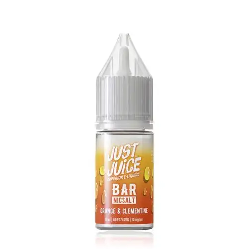 Orange Clementine Nic Salt E-Liquid by Just Juice Bar Salts 10ml