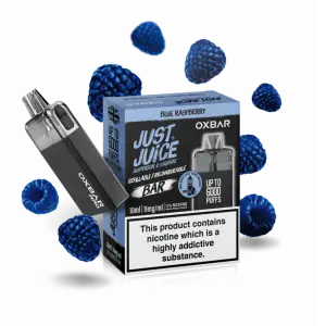 Blue Raspberry-Oxbar RRB Disposable Vape Bar by Just Juice