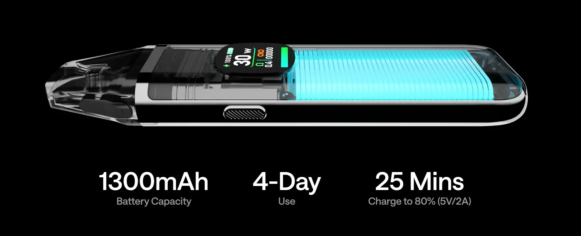 Oxva Xlim Pro 2 Battery Details