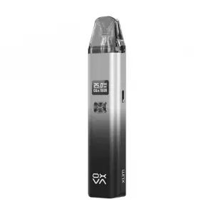 OXVA Xlim Vape Kit - Shiny Silver Black