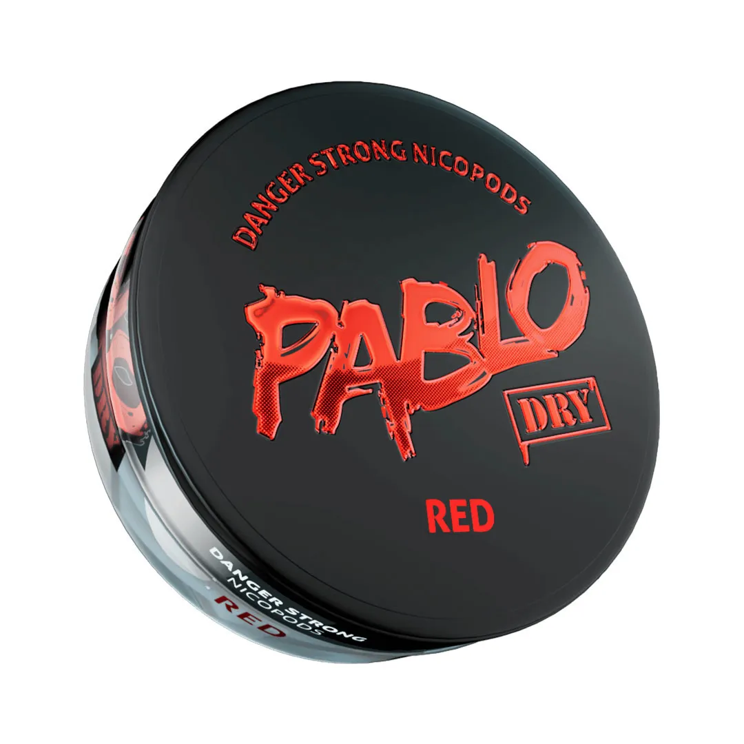 Red Pablo Dry Nicotine Pouches 30mg