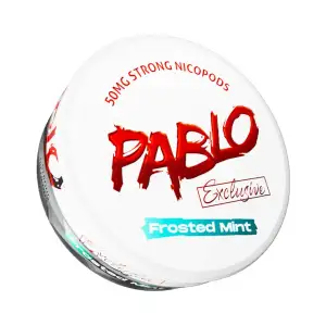 Pablo Nicotine Pouches-Frosted Mint-Extra Strong (50mg)