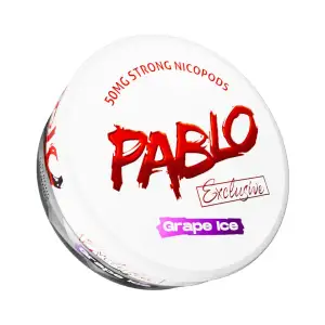 Pablo Nicotine Pouches - Grape Ice Extra Strong (50mg)