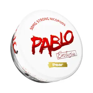 Pablo Nicotine Pouches- Pear-Extra Strong (50mg)