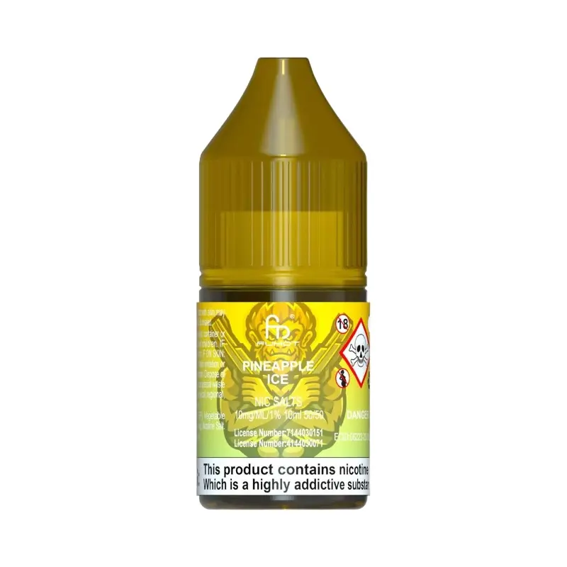  Pineapple Ice Nic Salt E-Liquid R and M Tornado Salts By Fumot 10ml 