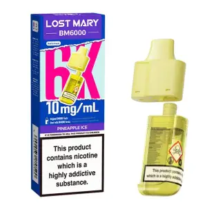 Lost Mary BM6000 Pods - Pineapple Ice | 10mg