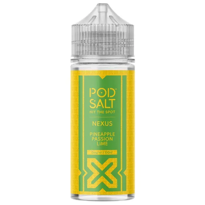  Pod Salt Nexus - Pineapple Passion Lime - 100ml  