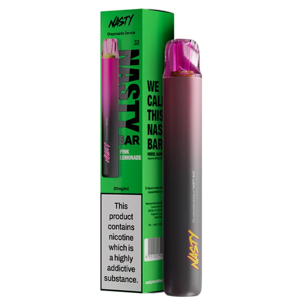 Nasty Bar 600 Disposable Vape - Pink Lemonade