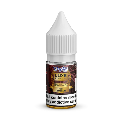 Pink Lemonade Nic Salt E-Liquid by Kingston Luxe Edition 10ml 