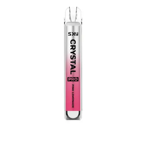  Crystal Bar Pro Disposable Vape by SKY - Pink Lemonade - 20mg  (600 Puff) 