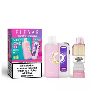 Pink Lemonade Elf Bar JoinOne15 Classic Prefilled Pod kit 