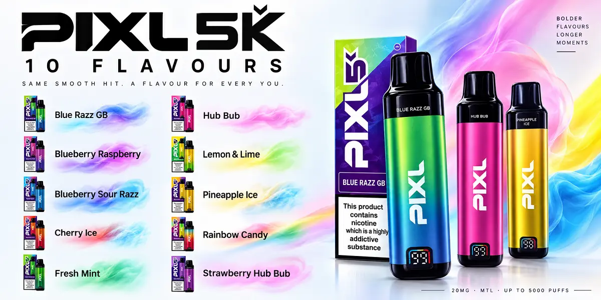 PIXL 5K Prefilled Pod Kit Flavour