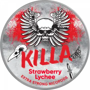 Killa Nicotine Pouches - Strawberry Lychee
