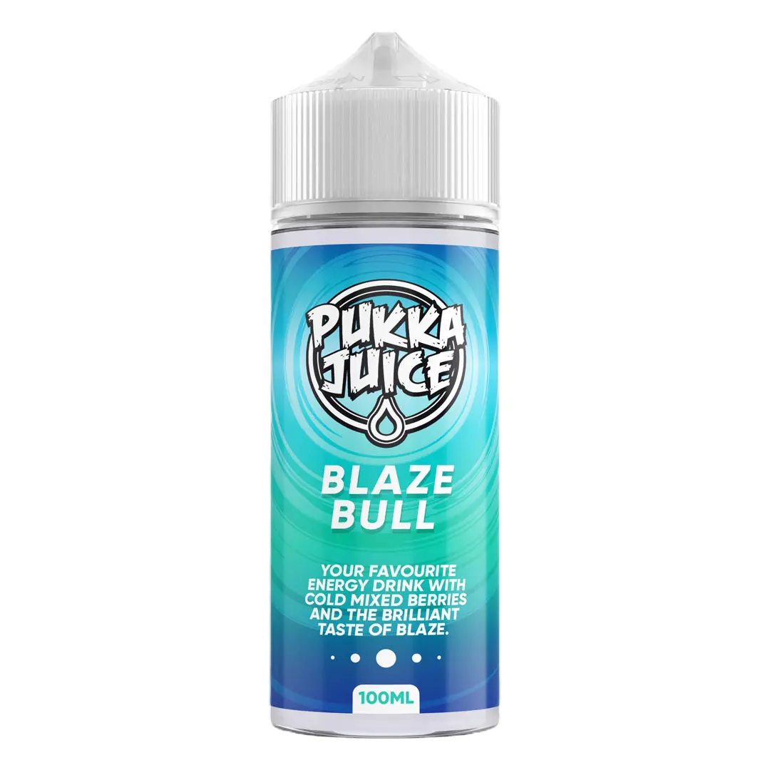 Pukka Juice E Liquid - Blaze Bull - 100ml | Vape And Go