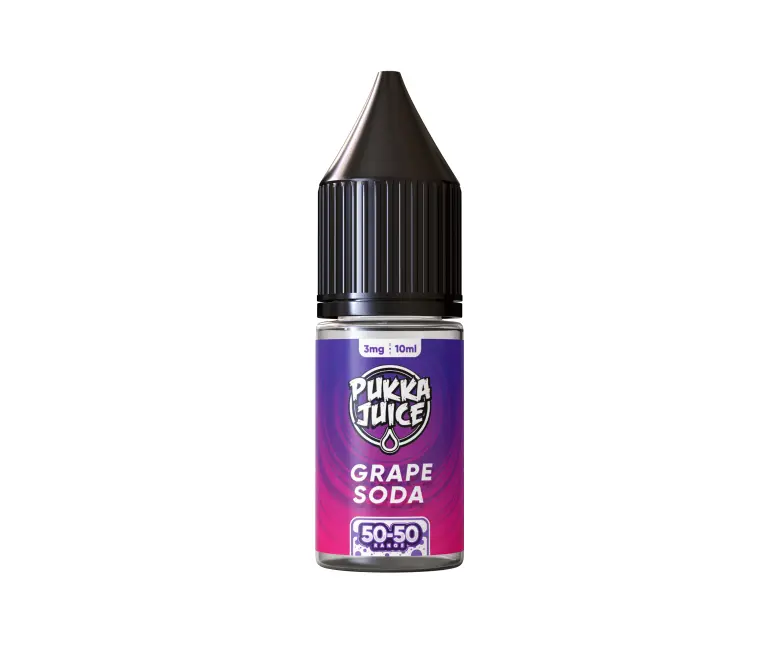 Pukka Juice E Liquid - Grape Soda - 10ml 