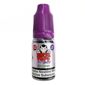 Purple Craze Nic Salt E-Liquid by Vampire Vape 10ml