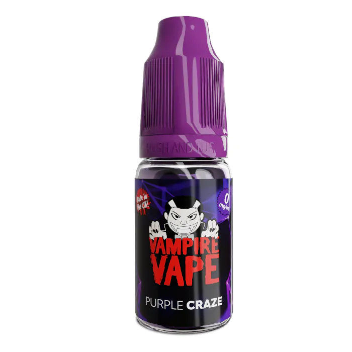 Purple Craze E-Liquid by Vampire Vape 10ml