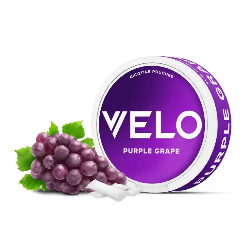  Purple Grape Slim Nicotine Pouches by Velo 