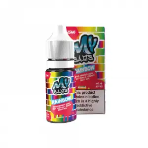 Rainbow Nic Salt E-Liquid by My E Liquids 10ml