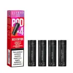 Elf Bar 4 in 1 Prefilled Pods (Pack of 4) | Red Edition