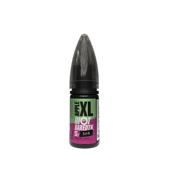  Apple XL Nic Salt E-Liquid by Riot Bar Edition 10ml 