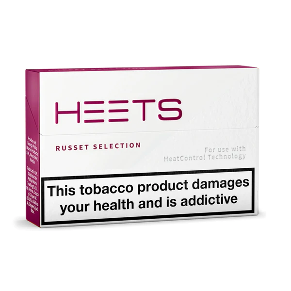 IQOS Heets Tobacco - Pack of 20 Sticks - Russet Selection