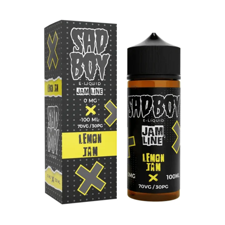 Lemon Jam  Shortfill E-liquid by Sad Boy 100ml