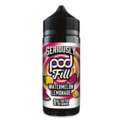 Watermelon Lemonade Shortfill E-Liquid by Seriously Pod Fill 100ml