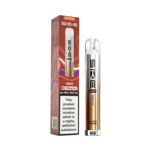 Tobacco Crystal Bar 600 Vape by SKE