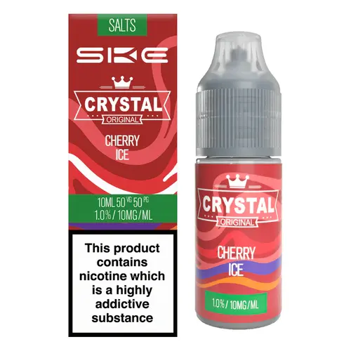  Cherry Ice Nic Salt E-Liquid by SKE Crystal Original 10ml 